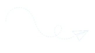 Decorative Airplane Path